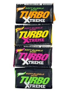 Жевательная резинка Turbo Xtreme ,блок 300 шт.