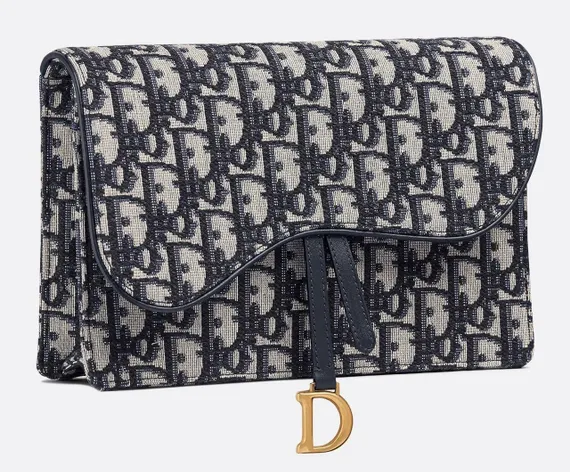 Клатч Dior Oblique Saddle
