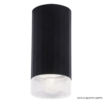 Накладной точечный светильник GU10 CLT 048C BL чёрный Crystal Lux