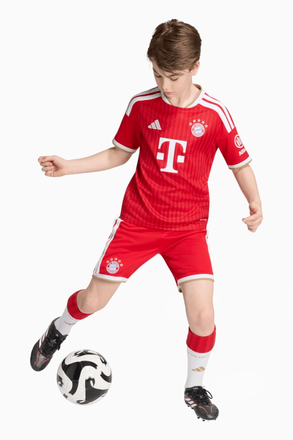 Футболка adidas FC Bayern 26/27 Home Junior - красный