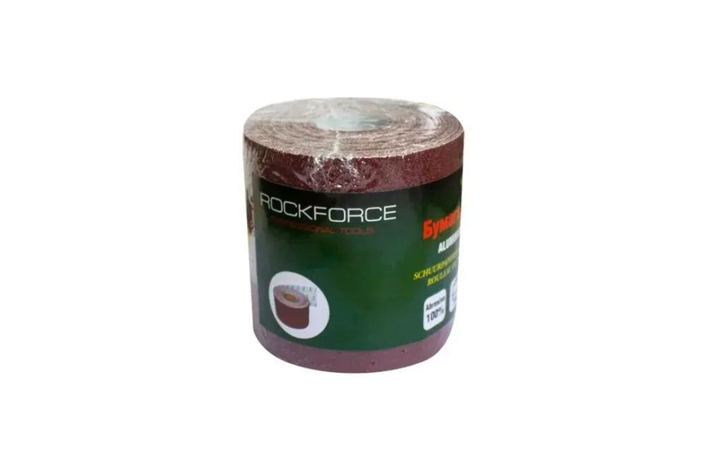 Бумага наждачная 115ммх5м в рулоне (P240) RockForce##Rock FORCE RF-SR2240A