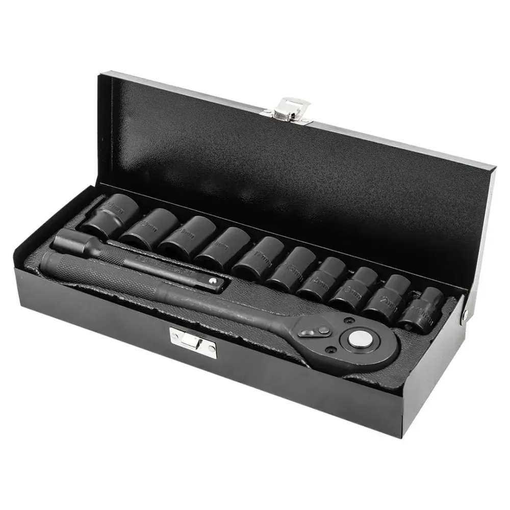 Набор инструментов ударных 12пр. 1/2''(6гр.) FORCEKRAFT FK-4122-5