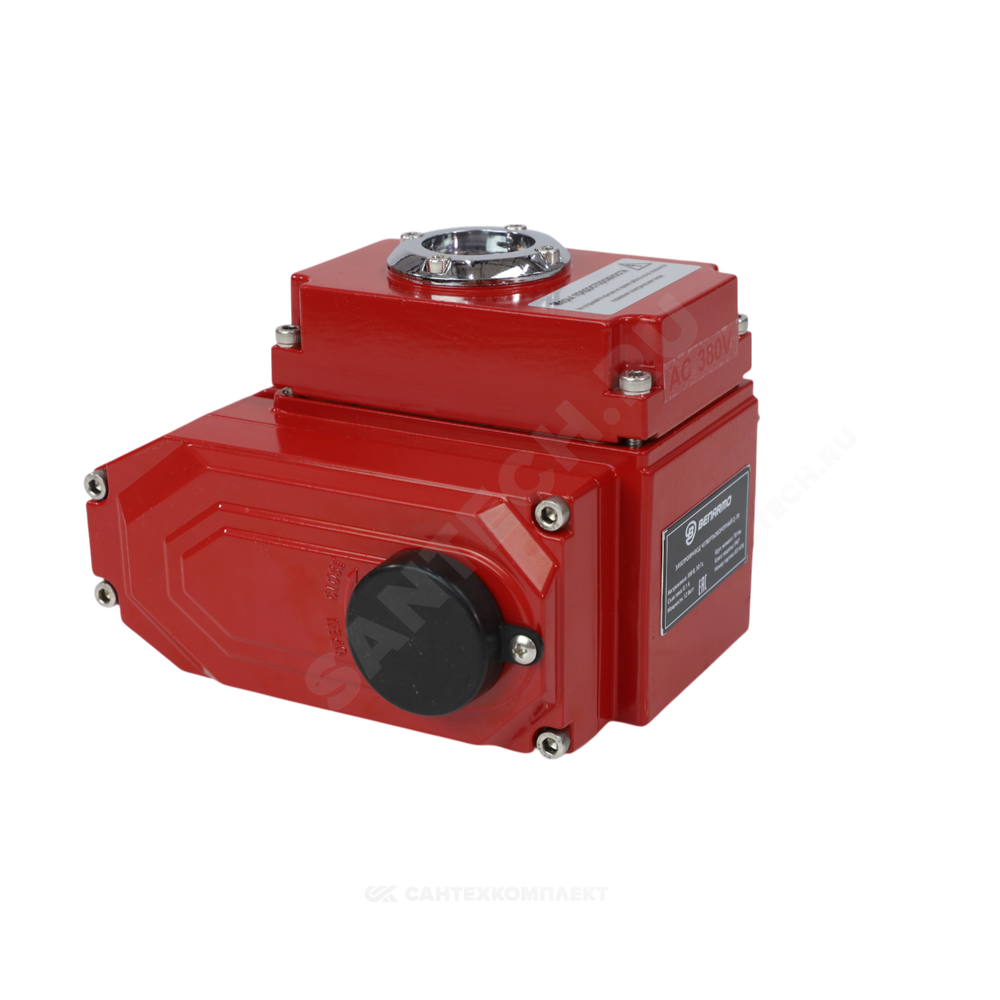 Электропривод четвертьоборотный QB-070 F05/F07 14х14/11х11 квадрат 380В IP67 Benarmo
