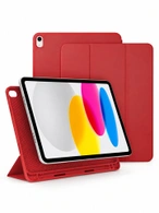 Чехол книжка для iPad 10 (10,9") Gurdini Milano Series Red