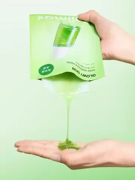 Celimax Ампульная тканевая маска с экстрактом нони для сияния кожи Glowy Skin Noni Ampoule Mask 29 мл х 10 шт