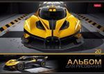 Альбом для рисования 20л А4ф на скобе "Автотюнинг" (Хатбер)