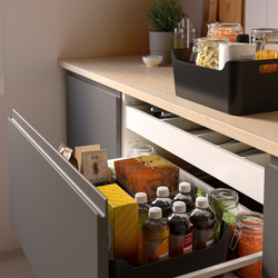 IKEA UPPDATERA  (ИКЕА УППДАТЕРА)  -  Контейнер - антрацит 34x24 см