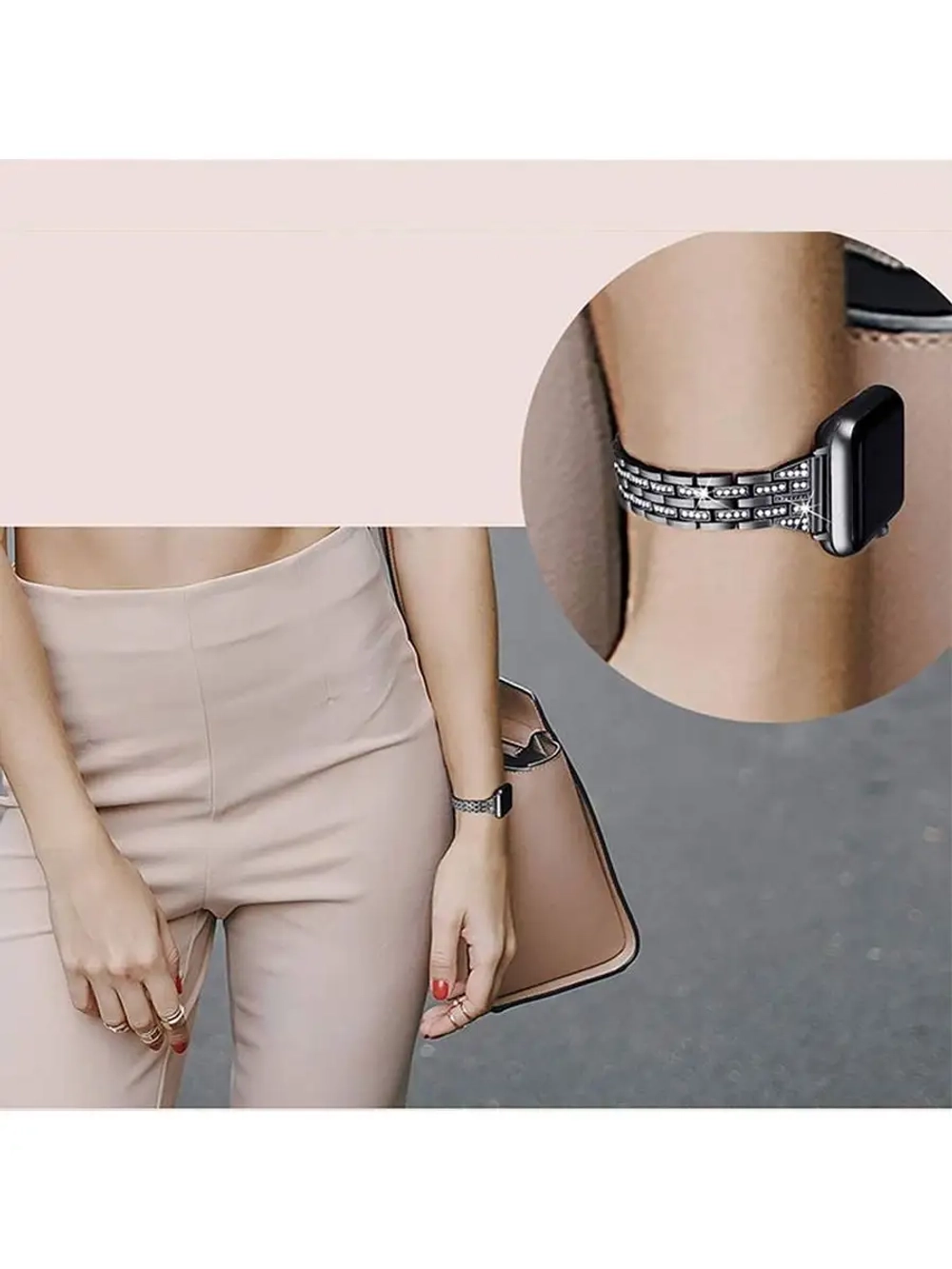 Ремешок для Apple Watch браслет для часов металлический