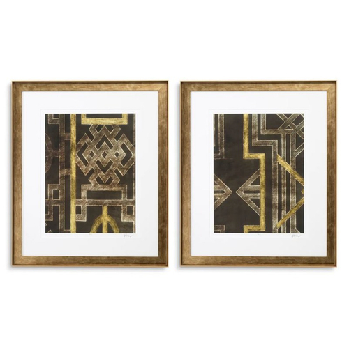 Картина Trellis Pattern by Ethan Harper I (комплект 2 шт) ACCESSORIES