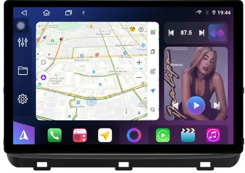 Магнитола для KIA Ceed 3 2021+ - FarCar S500+TS105 монитор 13" 2K QLED на Android 14, Быстрая, CarPlay, 4G SIM-слот