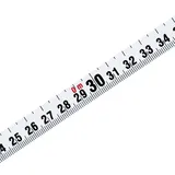 Рулетка геодезическая 30 м х 13 мм, закрытый корпус, металлическая лента, нейлон Gross — фото 6