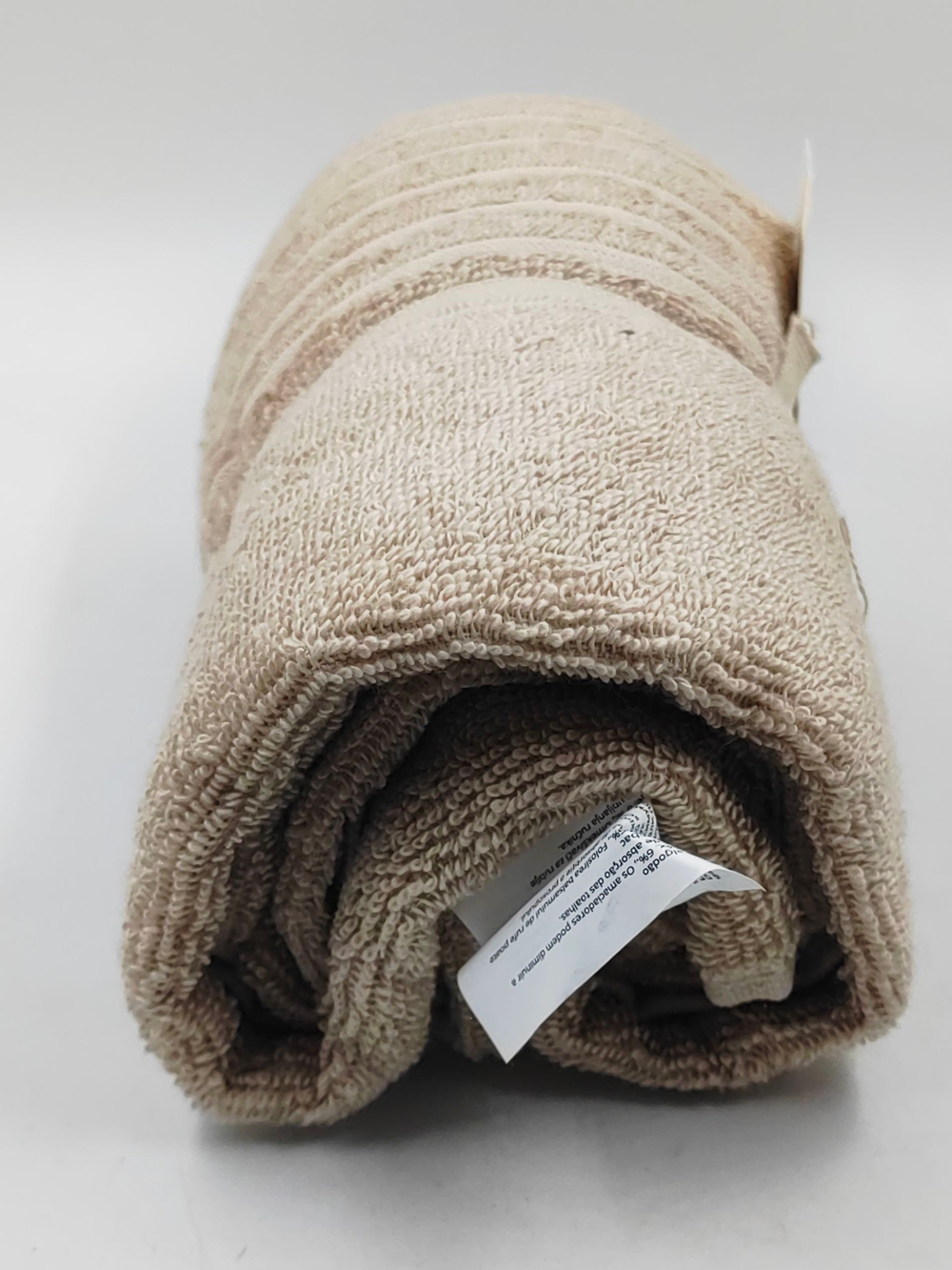Полотенце IKEA VAGSJON бежевое с петелькой, 50x100 см, 1 шт.