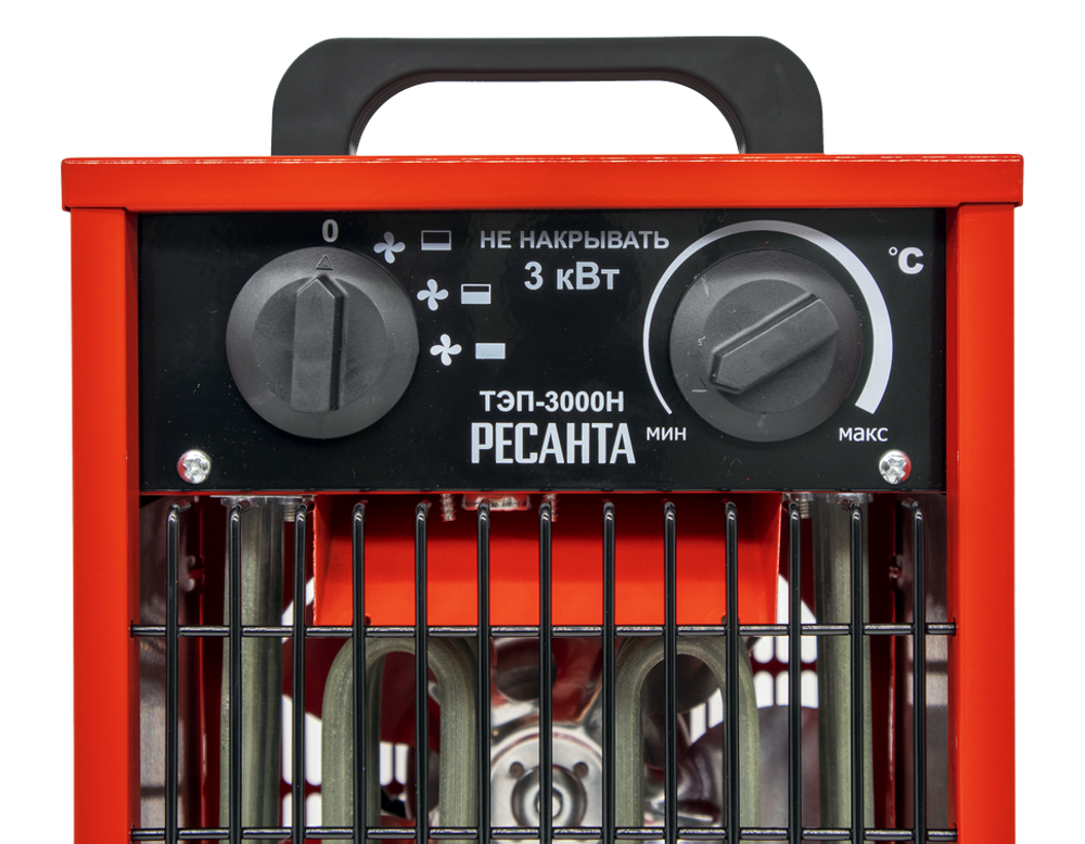 Электрический тепловентилятор РЕСАНТА ТЭП-3000Н - [3 кВт / 220В]