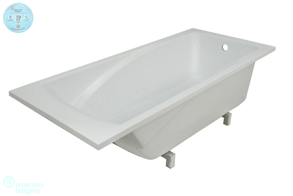 Ванна из литьевого мрамора Marmo Bagno София 170x80
