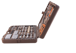 OMT150S (OMT150S18) Набор инструмента универсальный 1/4", 3/8" и 1/2"DR, 150 предметов