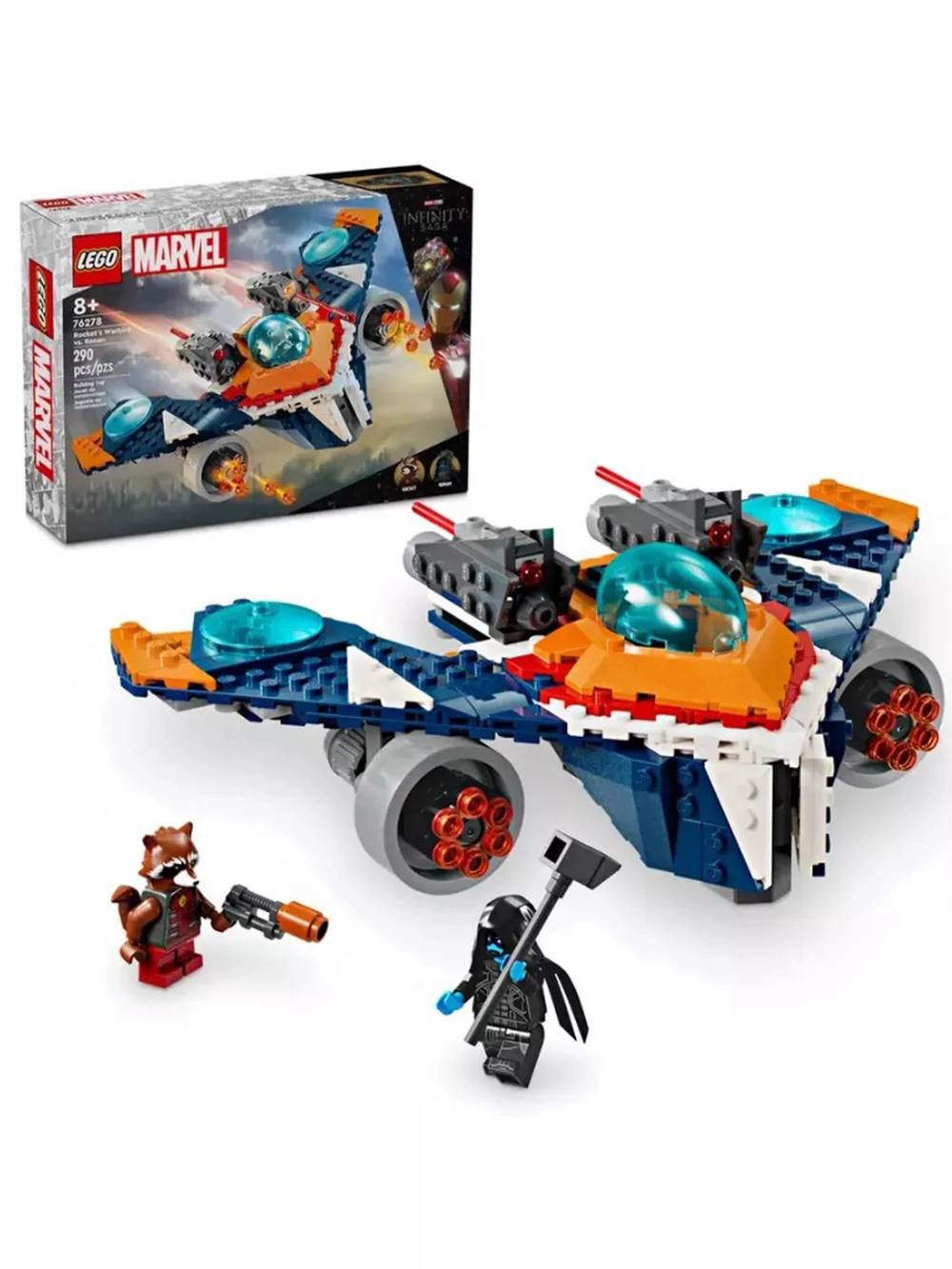 Конструктор Лего Марвел 76278 Боевая птица Marvel