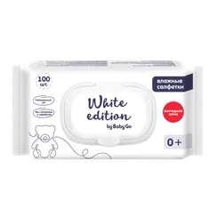 Влажные салфетки White Edition 100 шт.