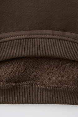 ZARA КОМПЛЕКТ ИЗ ТОЛСТОВКИ И БРЮК С МИШКОЙ, КОРИЧНЕВЫЙ