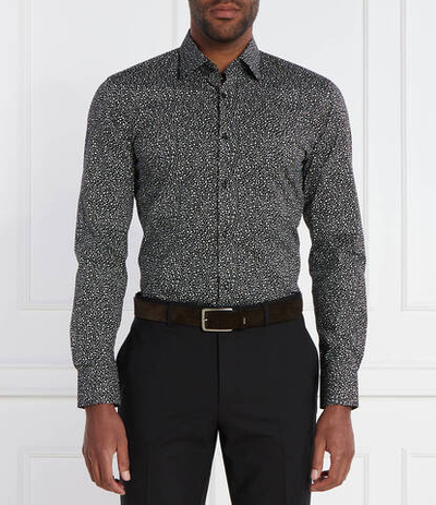 Рубашка H-HANK-kent-C1-214 BOSS BLACK - черный(50513526)