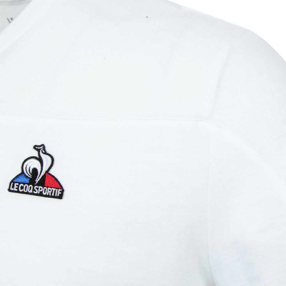 Мужская теннисная футболка Le Coq Sportif TENNIS Tee SS No.1 M - new optical white