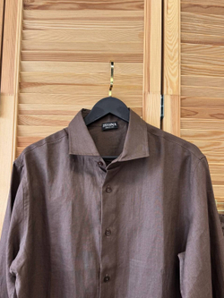 Льняной костюм Zegna