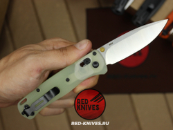 Нож Benchmade 535 Bugout G10 A+++ - натурал рук., сатин клинок RK/Н46