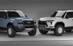 Карбоновые расширители арок NYtop для Toyota Land Cruiser Prado 250 LC250 2024+ Тойота крузер крузак обвес накладки
