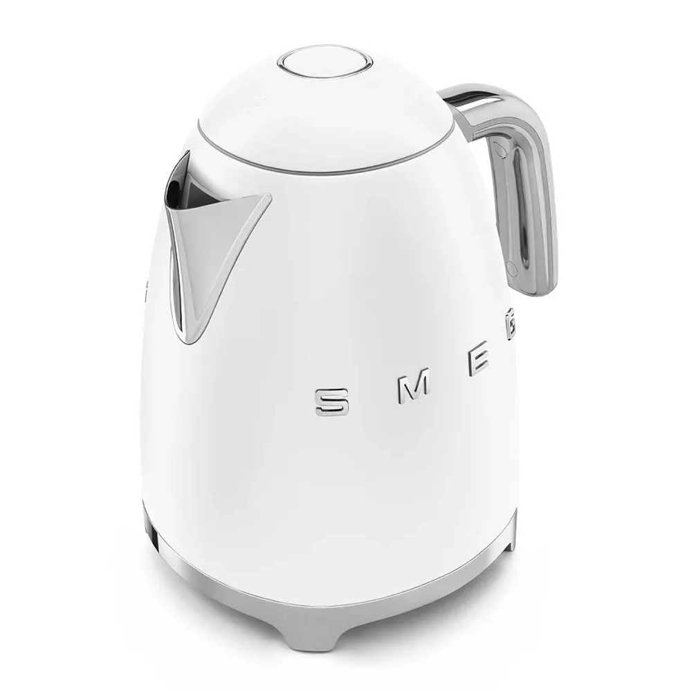 Чайник электрический Smeg KLF03WHMEU матовый белый