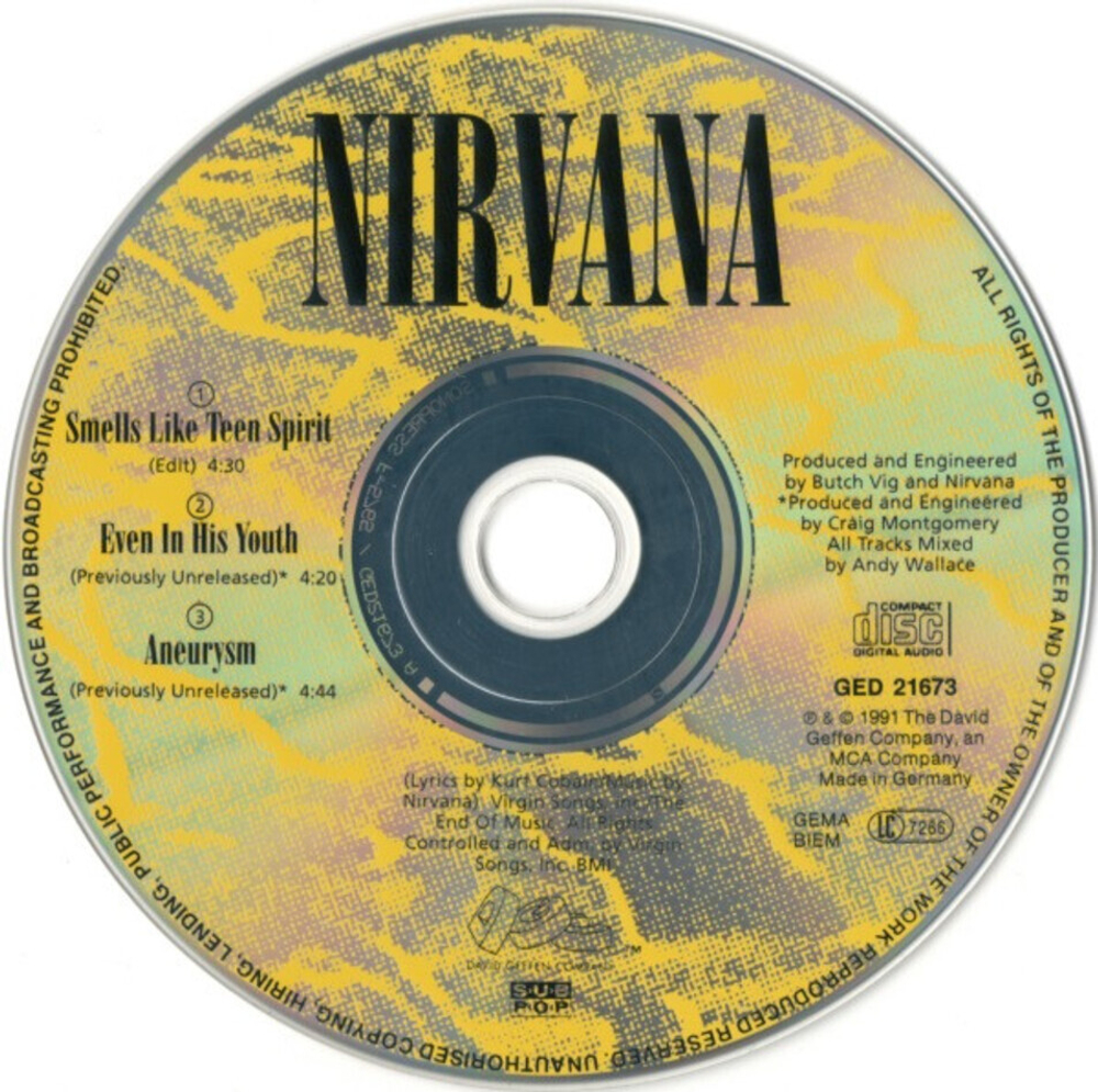Nirvana / Singles (6CD Single)