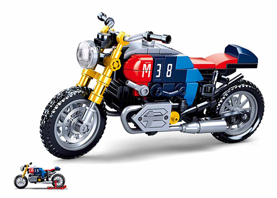 Konstruktor \ Конструктор Sluban Cafe Racer Motorcycle