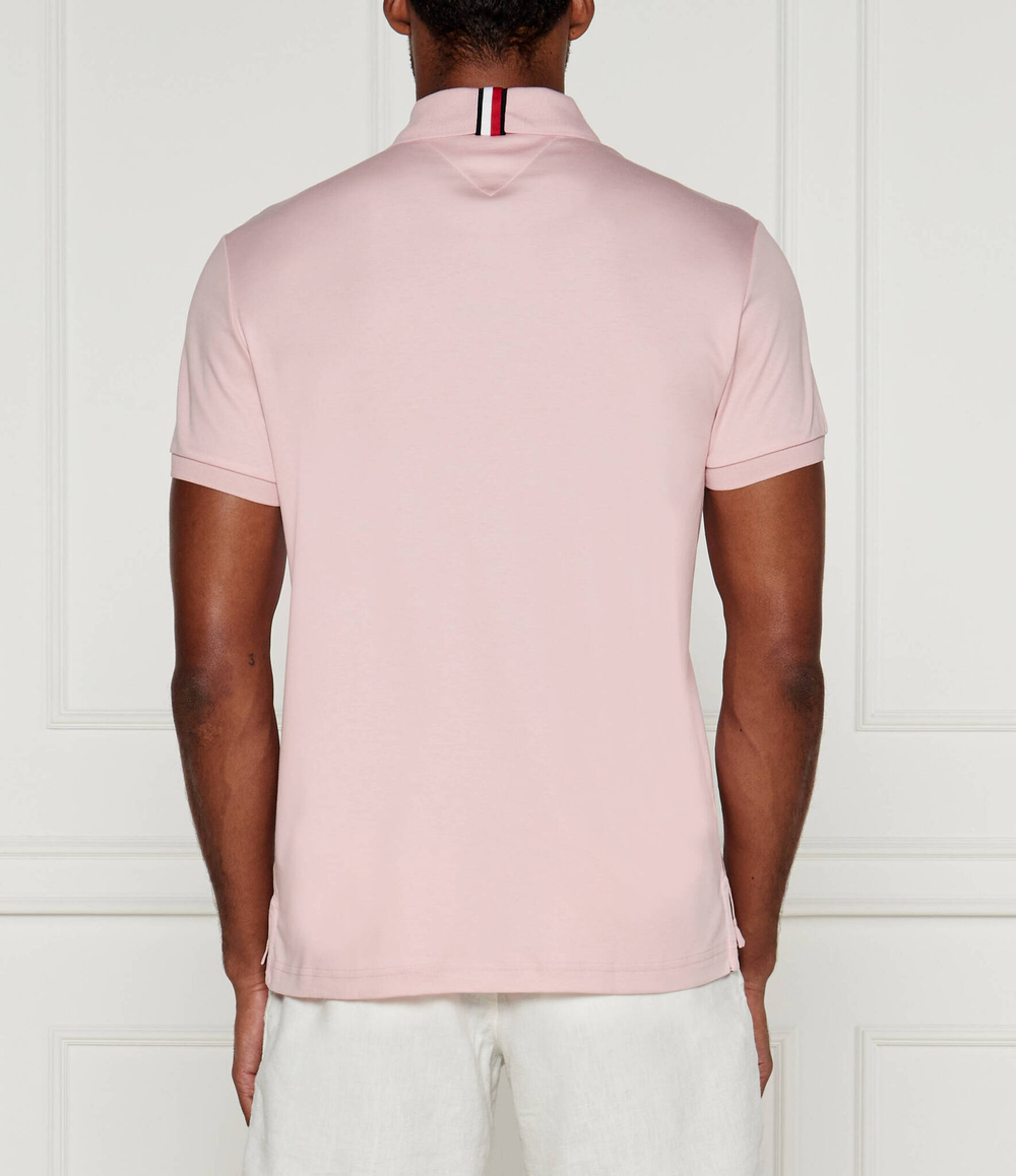 Поло Tommy Hilfiger - розовый(MW0MW35585)