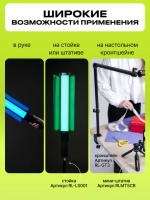 Осветитель светодиодный Raylab RL-LED40RGB со шторками