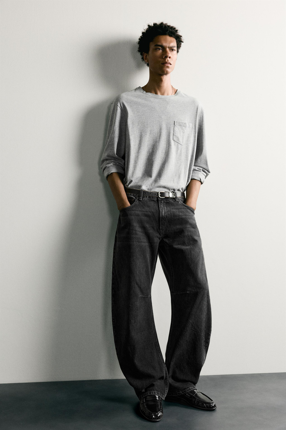 ДЖИНСЫ STRAIGHT BARREL — ZARA
