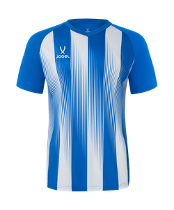 Футболка игровая Jogel Camp Striped Jersey, синий Z2/белый 00