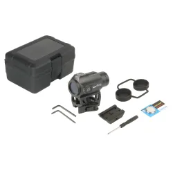 Прицел коллиматорный Veber Black Russian DOT 125 RG в комплекте с кейсом и аксессуарами