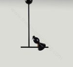Ceiling design lamp  Alouette by Atelier Areti (Black)