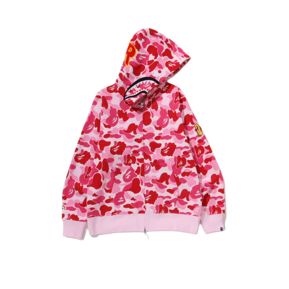 A Bathing Ape Bathing Ape Sweatshirts Cardigan Moderate No Fleece Lined Zip Closure 1m30 115 008 розовый