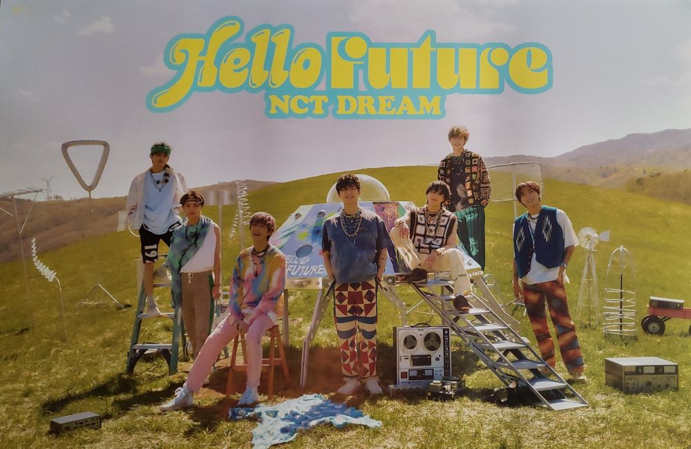 Официальный постер NCT DREAM - Hello Future Официальный постер NCT DREAM - Hello Future