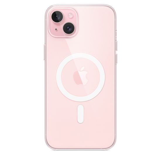 Прозрачный чехол Apple для iPhone 15 Plus с MagSafe