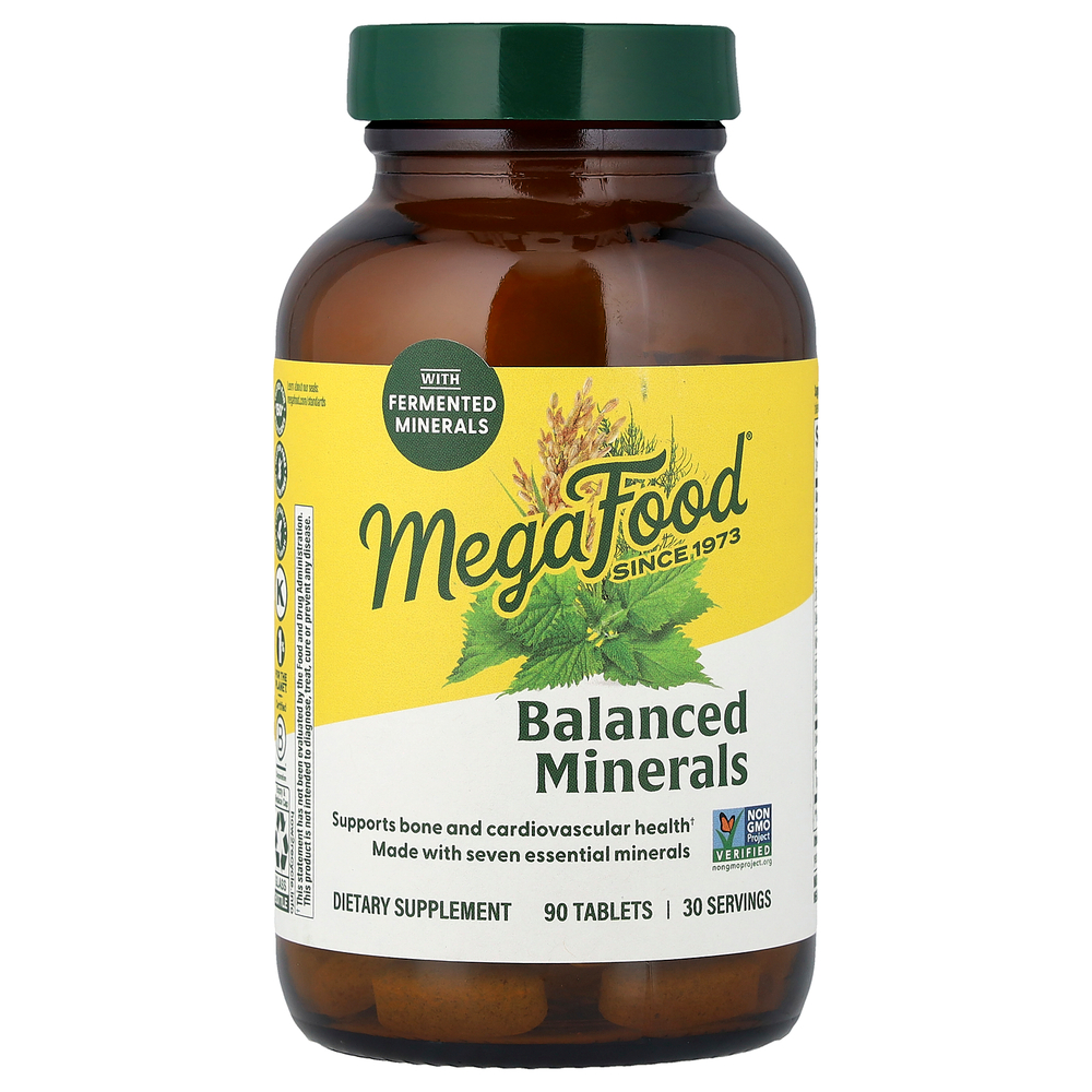 MegaFood, сбалансированный комплекс микроэлементов, 90 таблеток