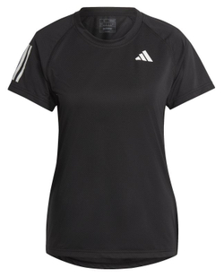 Женская теннисная футболка Adidas Club Tennis Tee - черный