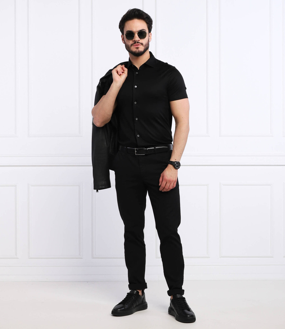 рубашка Emporio Armani - черный(8N1CG0 1JUVZ)