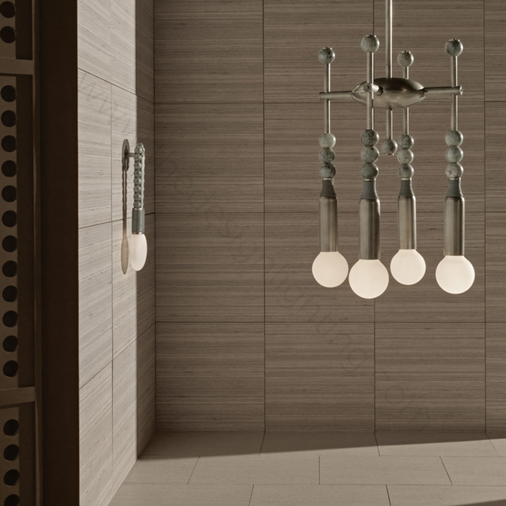 Chandelier Talisman by Apparatus (4 lampshade )