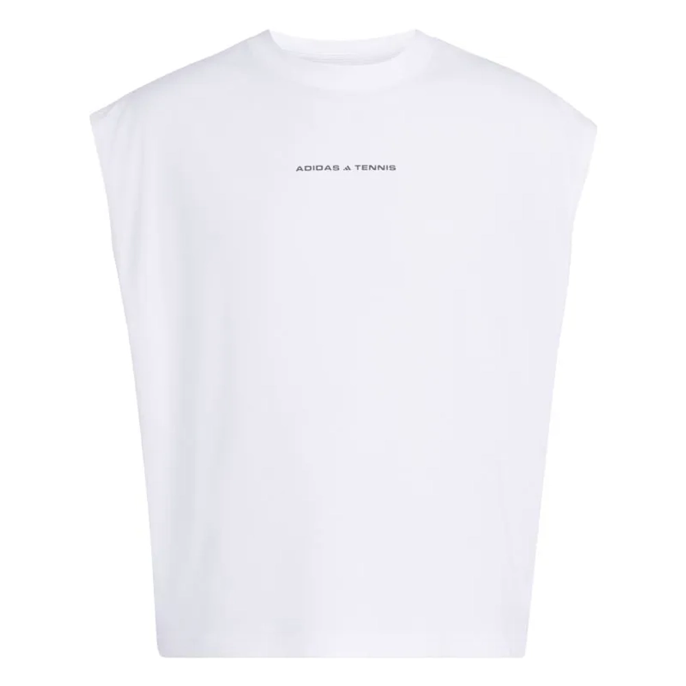 Мужская теннисная футболка Adidas Culture Graphic - white