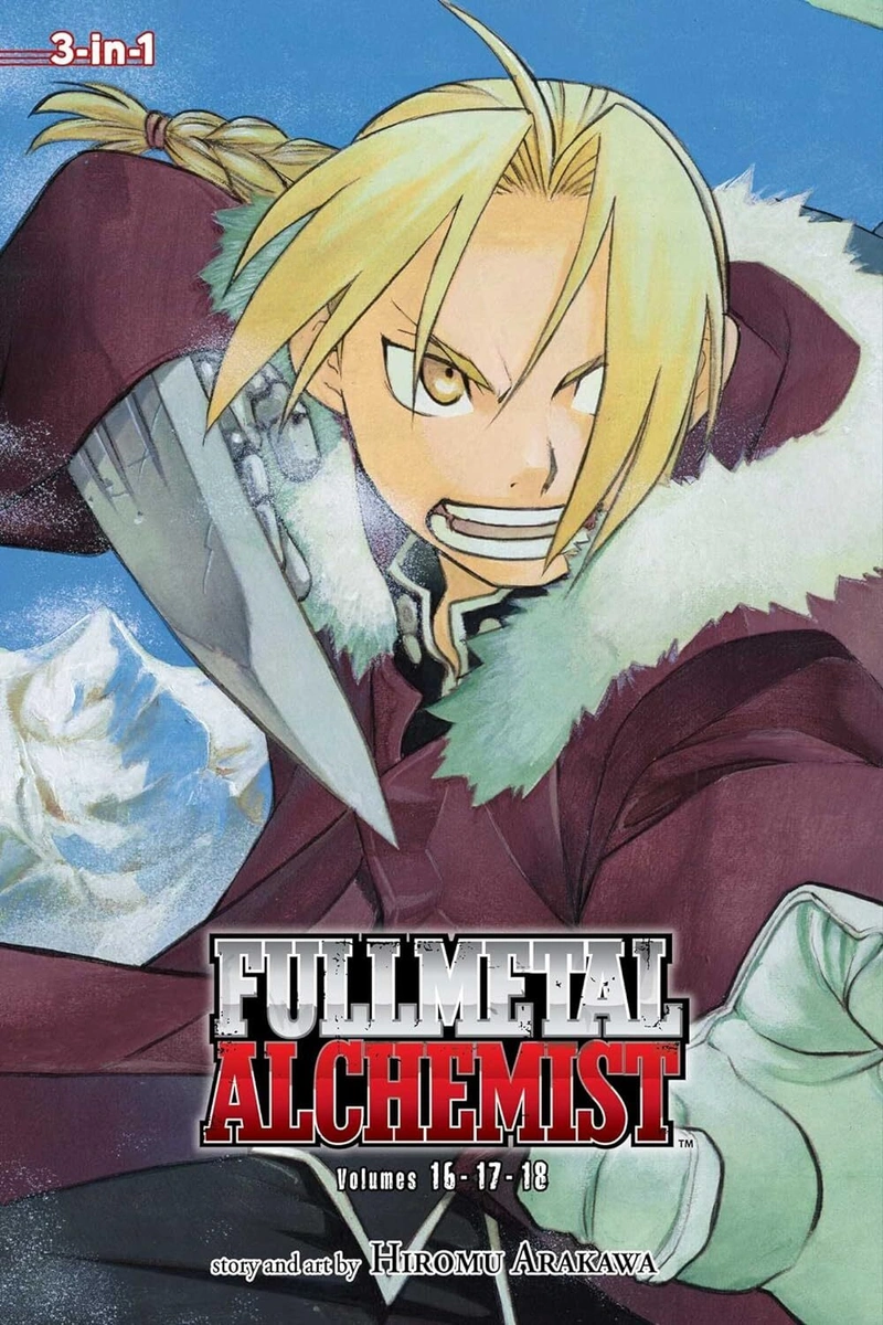 fullmetal alchemist 3 in 1 vol. 16-17-18 Б/У
