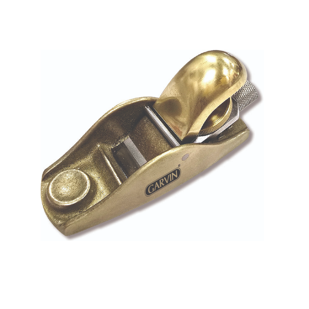 Рубанок мини латунный Brass Mini Violin Makers Plane 7/8" 85 мм, лезвие 20 мм GARVIN SVP-7089
