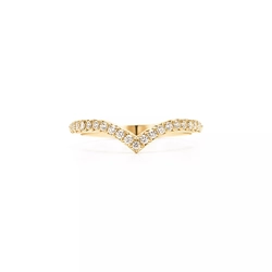 Кольцо из жёлтого золота с бриллиантами, Tiffany💎Soleste V.