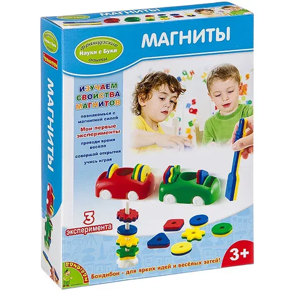 Набор для опытов Юный физик. Магниты