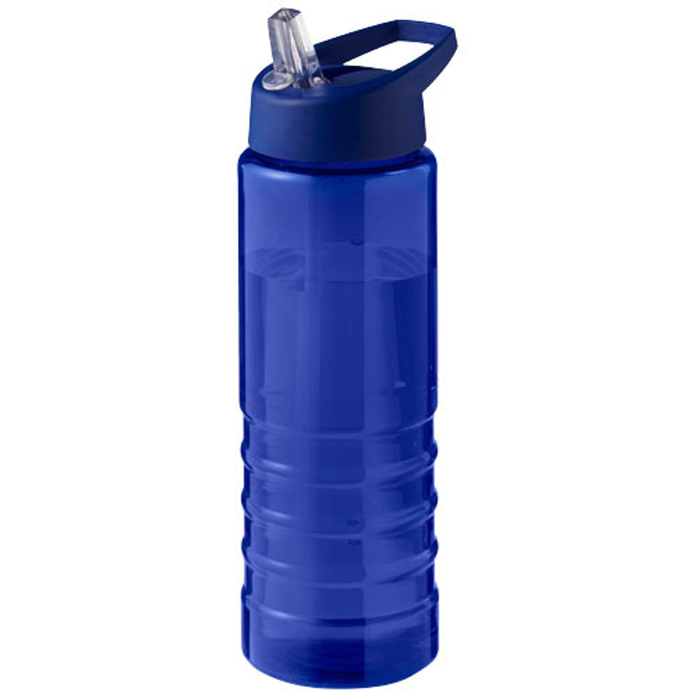 Спортивная бутылка H2O Active® Eco Treble объемом 750 мл с куполообразной крышкой