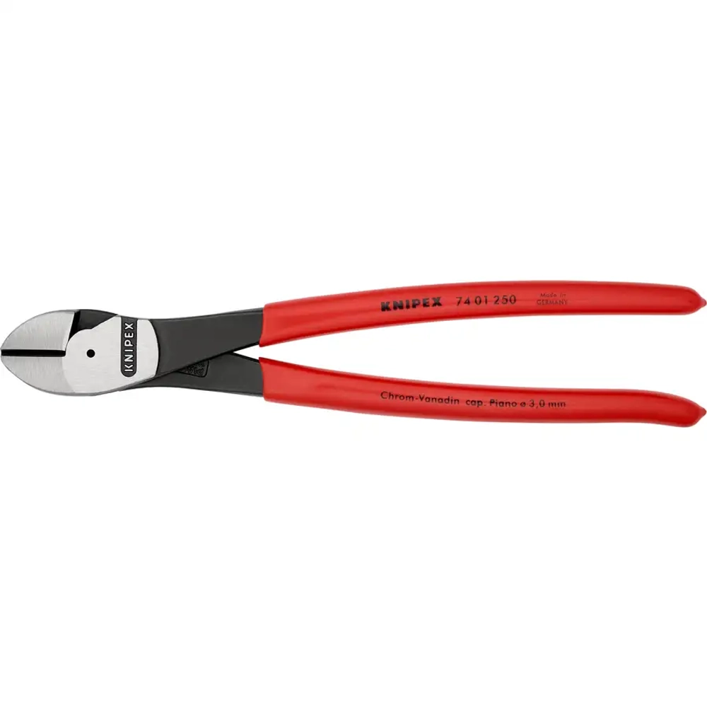 Кусачки боковые особой мощности черненые 250 мм Knipex 74 01 250 SB